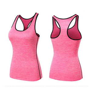Tops cortos de punto transpirables para mujer, camiseta sin mangas para ejercicio de entrenamiento para verano, Fitness, correr, gimnasio, deportes, Top corto informal, Sujetador deportivo - Product Image 6
