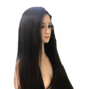 Vente en Gros 13x6 Perruques Frontales Haute Qualité 100% Vierge Droite Vague Profonde Vague Naturelle Extensions de Cheveux Humains - Product Image 2