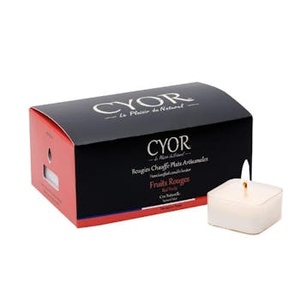 Candele di frutta rossa piatta - Product Image 1