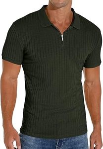 Polos acanalados de buena calidad de talla grande para adultos, camisetas Polos deportivos de golf, ropa informal personalizada con estilo, camiseta Polo de calle - Product Image 4