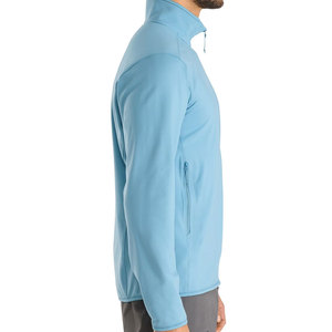 Veste softshell d'hiver pour homme, couleur personnalisée, coupe-vent, respirante, col montant en toile, séchage rapide, vêtements d'extérieur pour adultes - Product Image 2