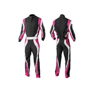 Combinaison de course de karting personnalisée la plus vendue dernière combinaison de course automobile en polyester 100% pour adultes avec logo personnalisé Options de taille OEM à haute impression - Product Image 1