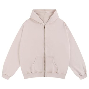 Sudadera con Capucha Extra Grande de Felpa 100% Algodón Vintage, Lavada al Ácido, para Mujer, Ropa Urbana con Capucha, Diseño de Logotipo Personalizado, Técnica de Lavado a la Piedra - Product Image 1