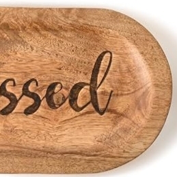 Wholesale Customized Wooden Serving Platter with Custom <b>Name</b> Engraved For Gifting Purpose - Product Image 5