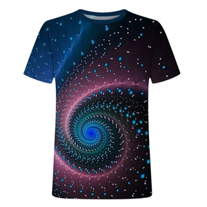 ผู้ผลิตเสื้อยืดซับลิเมชั่นสั่งทำขายส่ง โพลีเอสเตอร์ 100% พิมพ์ลายทั่วตัว รับผลิตแบบ OEM ODM เสื้อผ้ากีฬา - Product Image 1