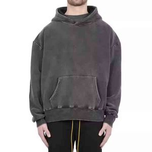 Las Mejores Sudaderas Personalizadas con Bordado y Lavado Ácido para Hombre, 100% Algodón Tejido, Tallas Grandes, Cuello Casual, Temporada de Otoño, Color Sólido, Ecológicas - Product Image 5