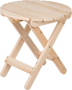 OEM apoyó personalizado moderno al aire libre plegable mesa auxiliar de madera MOQ bajo pequeño Patio comedor escuela entrada dormitorio hogar Bar Hospital - Product Image 1