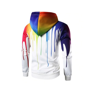 Sudaderas con capucha de sublimación personalizables informales para hombre - Product Image 2