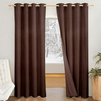Rideaux occultants écologiques translucides haut de gamme modernes en polyester 100 % personnalisables, réduisant le bruit, pour toutes les saisons