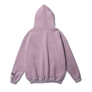 เสื้อฮู้ดสำหรับผู้ชายทรงหลวมมีฮู้ดติดโลโก้พลอยเทียมสำหรับผู้ชายทรงหลวมโอเวอร์ไซส์2025 400ออกแบบได้ตามต้องการ - Product Image 2