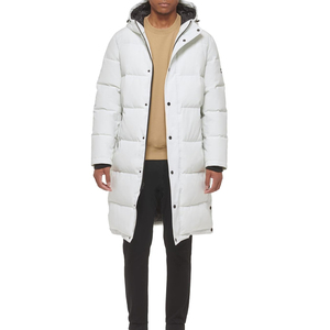 Veste bouffante à capuche de haute qualité pour hommes pour l'hiver nouvelle mode col montant coupe-vent respirant écologique Streetwear extérieur - Product Image 4