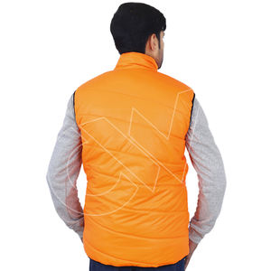 Vestes d'hiver à capuche matelassées avec fermeture éclair pour hommes de qualité supérieure en différentes couleurs - Product Image 4