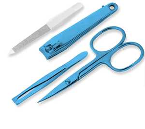 Venta al por mayor de alta calidad de oro rosa de manicura y pedicura kit de herramientas de manicura multicolor recubierto Kit de herramientas con estuche de cuero - Product Image 3