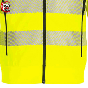 Sudadera de Seguridad para Hombre con Estampado Reflectante 3M, Certificación CE, Personalizable, Ropa de Trabajo de Alta Visibilidad, Manga Larga, Transpirable - Product Image 6
