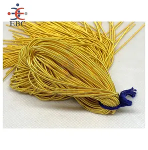 Broderie Matériel Français Bobine Bullion Métallique Lisse Cuivre Bullion Fil Métallique Pour Broderie Perles et Fabrication de Bijoux Go - Product Image 1