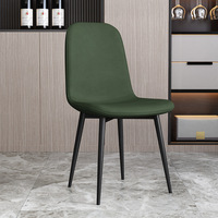 Chaises de salle à manger en gros pour la maison, chaises en acier de luxe léger, tabourets simples, tables de salle à manger pour restaurants et hôtels, chaises de réunion, emballage postal