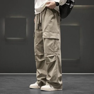 C nouveau pantalon surdimensionné multi-poches pour hommes de haute qualité 100% coton Cargo survêtement personnaliser décontracté en gros pantalons pour hommes - Product Image 1