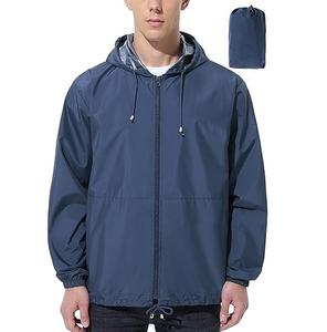 BAS quantité minimale de commande OEM Nouveau Style de Mode Décontracté Surdimensionné Toile Stand Avant Coupe-Vent Vestes Respirant Imperméable Unisexe Adultes - Product Image 5