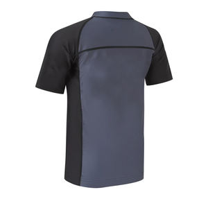 Rashguard de compression confortable pour enfants, léger, respirant, écologique, gris et noir, demi-manches, pour le fitness et le MMA - Product Image 5