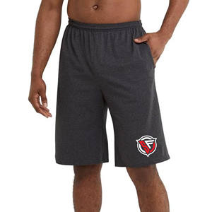 Wholesale Custom Logo 100% Cotton Summer Shorts Solid Pattern Track Workout <b>Printed</b> Casual Man Short Painted Made Pakistan - Product Image 1