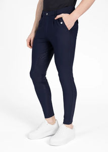 Pantalones de Montar a Caballo para Hombre, Corte Ajustado, Breeches Ecuestres, Tejido Elástico Transpirable, Diseño Duradero - Product Image 6