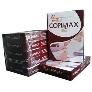 Papel de Copia de Calidad A4 COPIMAX, 80g, Precio de Fábrica, Precio Competitivo, Blanco - Product Image 1