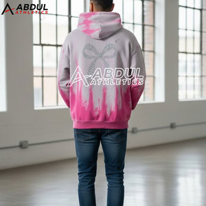 Sudaderas con Capucha de Diseño Moderno para Hombre, Lavado Ácido, con Pedrería, para Ropa Urbana de Moda - Product Image 4