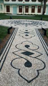 Free Installation Outdoor <b>Stone</b> Mosaic Art Pebble Mosaic <b>Stone</b> for European <b>Landscaping</b> - Product Image 2