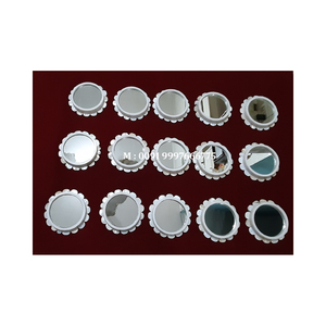 Nuevo Espejo Redondo de Nácar Hecho a Mano por Proveedor Indio con Superficie Lisa y Brillante, Ideal para Regalos Empresariales - Product Image 1