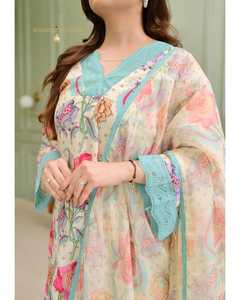 MAL kurti PANT & dupatta จากอินเดียที่มีคุณภาพส่งออกมาใหม่ดูสง่างามผลิตจากงานปักจากอินเดีย - Product Image 4