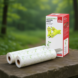 Película de Sellado al Vacío Ecológica SOLIS SOI, 2 Rollos de Bolsas de Almacenamiento al Vacío Ecológicas - Product Image 3
