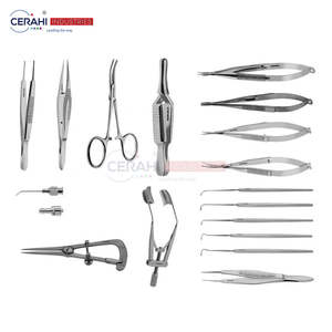 Haute qualité 35-pièces ensemble d'instruments de strabisme ophtalmique outils manuels en acier inoxydable de strabisme oculaire pour la vente en gros - Product Image 3
