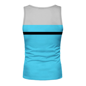 Camisetas sin mangas de algodón 100% de gimnasio para hombre, camisetas atléticas con logotipo personalizado para entrenamiento, entrenamiento muscular, tela tejida - Product Image 4