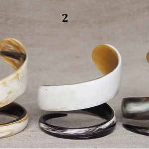Buffalo Horn Natural Bangles <b>Bracelet</b> Crafting Buffalo Horn Hand Jewelry - Product Image 1
