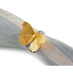 Reusable <b>Wedding</b> Napkin Ring Souvenir Parties Table Decor Luxurious <b>Tissue</b> Holder Cast Aluminum Serviette Napkin Ring Affordable - Product Image 6