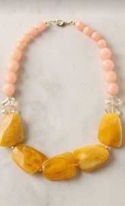 Collier d'art en résine Collier de déclaration en résine Pendentif en perle de résine - Product Image 3