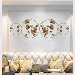 Luxe Haute Vente Premium Style Unique Nouveau Design Taille Personnalisée Maison Ornement Suspendu En Métal Feuille Art Mural En Métal. - Product Image 1