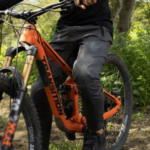 Pantalones de Ciclismo para Hombre, Personalizados, 100% Algodón, Transpirables, de Secado Rápido, Largos, para Exteriores, 160g, Grises, con Logotipo Personalizado - Product Image 4