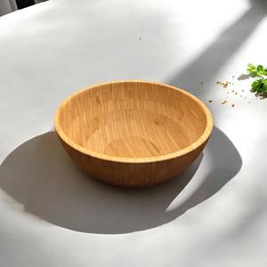 ชามไม้ไผ่ที่ทนทานเครื่องใช้บนโต๊ะอาหารจากธรรมชาติตกแต่งนำเสนออาหารที่เป็นมิตรกับสิ่งแวดล้อมขายส่งสินค้าจากเวียดนาม - Product Image 5