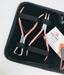 Juego de peinado multifuncional profesional Microlink, alicates de extensión de cabello de acero inoxidable, herramientas metálicas para el cabello - Product Image 3