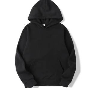 Sudaderas con capucha informales de invierno para hombre Color sólido 100% algodón Ajuste regular con diseño de bolsillo Secado rápido y transpirable - Product Image 6