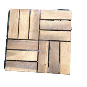 Baldosas de Madera de Acacia Vietnamita para Exterior, Resistentes al Agua, Antideslizantes, Contemporáneas, Encajables, 300x300mm, Ecológicas, con Certificación FSC - Product Image 6