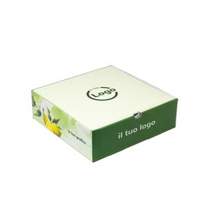 Customizable Rigid <b>Square</b> Flower or Mailing <b>Box</b> 23x23x7 Cm-Glossy or Matt Lamination with Embossing - Product Image 1