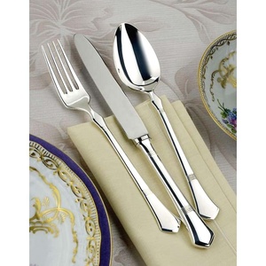 Ensemble de couverts en acier inoxydable, fourchette, couteau et cuillère, pour mariage, hôtel, couteau à dîner en acier inoxydable, fourchette, argenterie, couverts - Product Image 1
