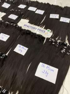 ผมแบบเด้งดึ๋งแบบม้วนคู่สีเปียโนหรูหราผลิตจากเวียดนาม - Product Image 4