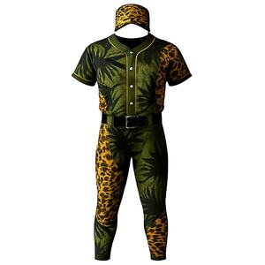 Uniforme de baseball uni avec logo personnalisé, haute qualité, taille personnalisée et design personnalisé, uniformes de baseball pour hommes - Product Image 1