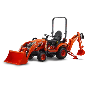 Büyük yüksek kaliteli durumda traktör oldukça fabrika fiyat kusale Backhoes BX23S satılık kırmızı renk