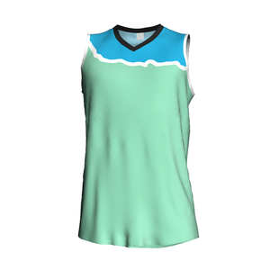 Camiseta de Baloncesto Oversize Estilo Urbano, Ropa Deportiva Transpirable de Malla para Hombre - Product Image 1