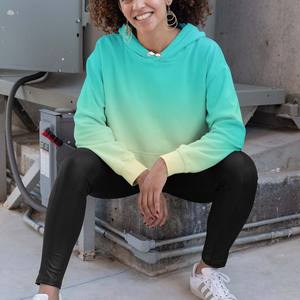 Men's Casual Ombre Sweatshirt New Sublimation Blue Fade <b>Hoodie</b> Bleached <b>Hoodie</b> with <b>Beach</b> Effect Casual Ombre <b>Hoodie</b> Sweater - Product Image 5