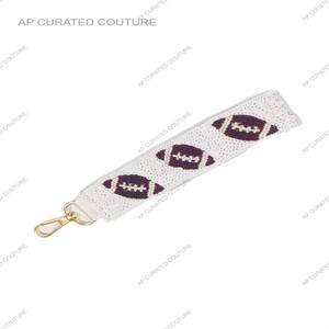 ผลิตภัณฑ์ล่าสุดสั่งทําพิเศษสีสดใสน่ารักเลื่อมที่กําหนดเองลูกปัดพวงกุญแจพวงกุญแจกระเป๋าเงินอินเดีย - Product Image 4